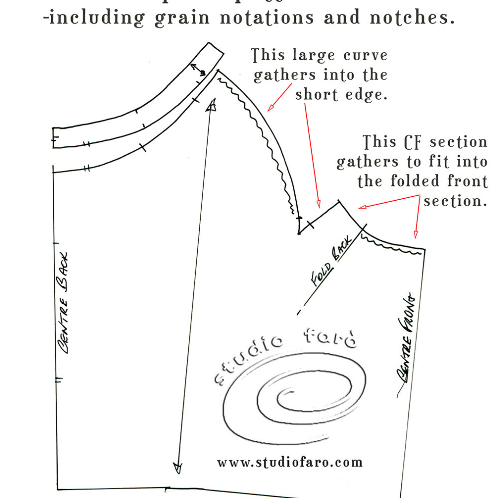 Studio Faro Sewing patterns, garment blocks and all the instructions. (download).
