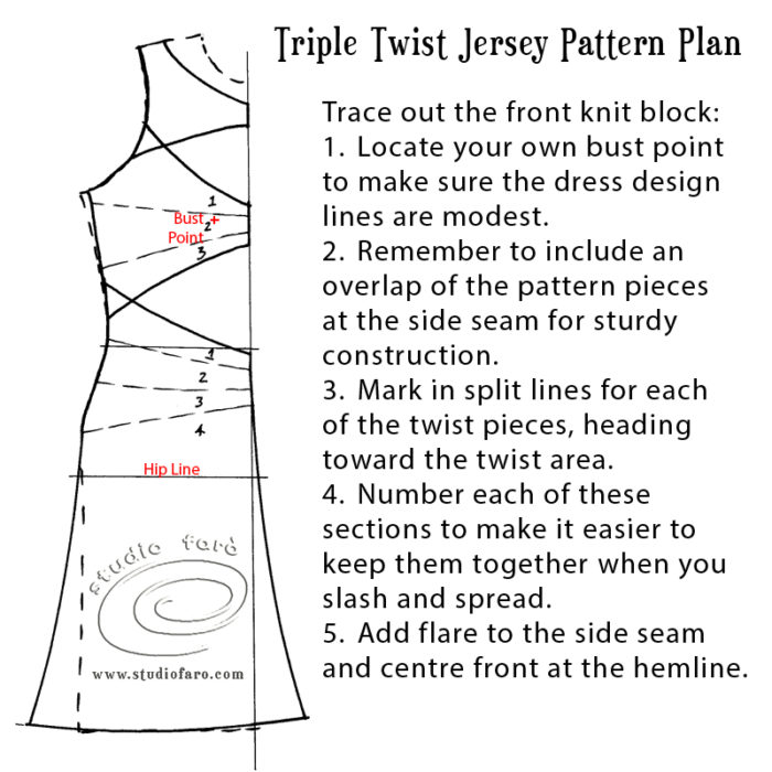 Studio Faro | Pattern Puzzle - Triple Twist jersey