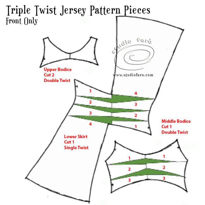 Studio Faro | Pattern Puzzle - Triple Twist jersey