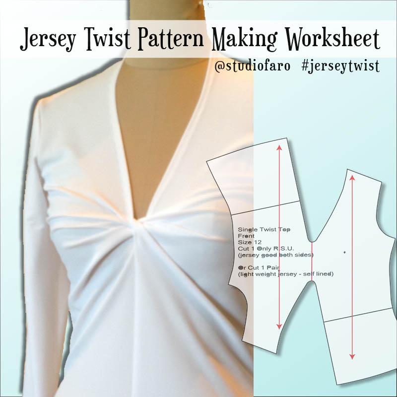 Make your own Jersey Twist Pattern